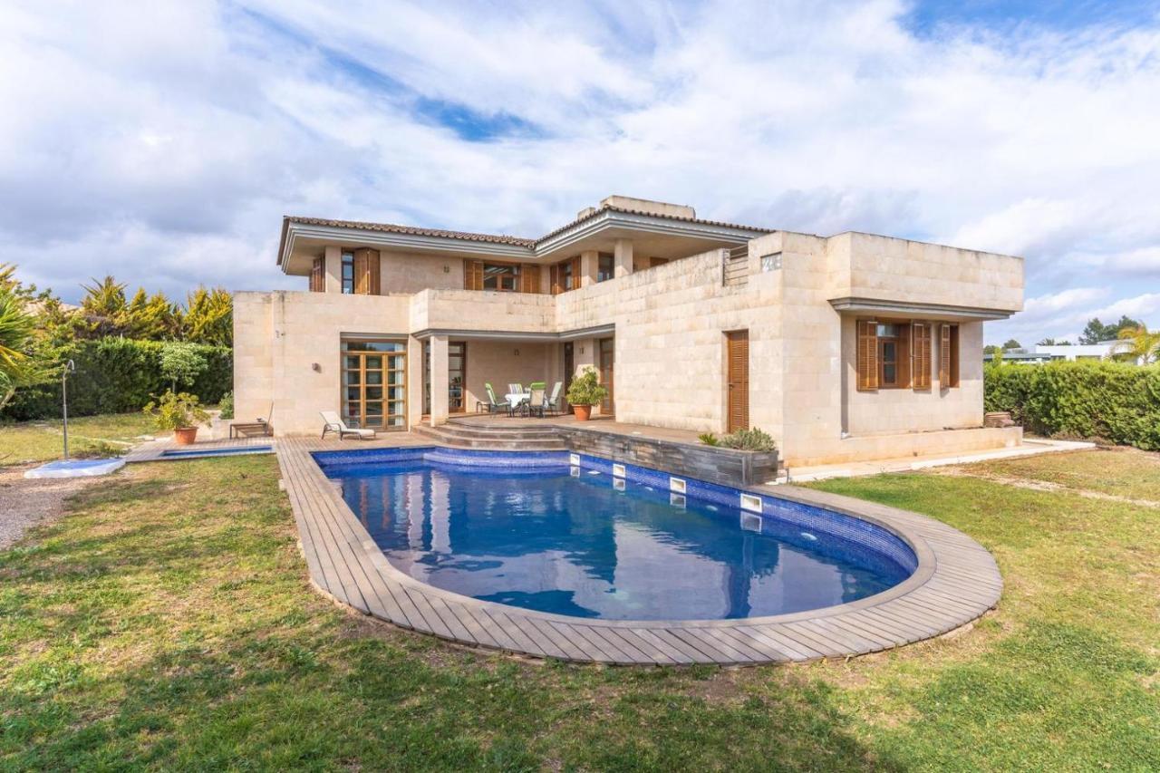 Villa de lujo con piscina, jacuzzi, jardín y terraza Marratxí Exterior foto