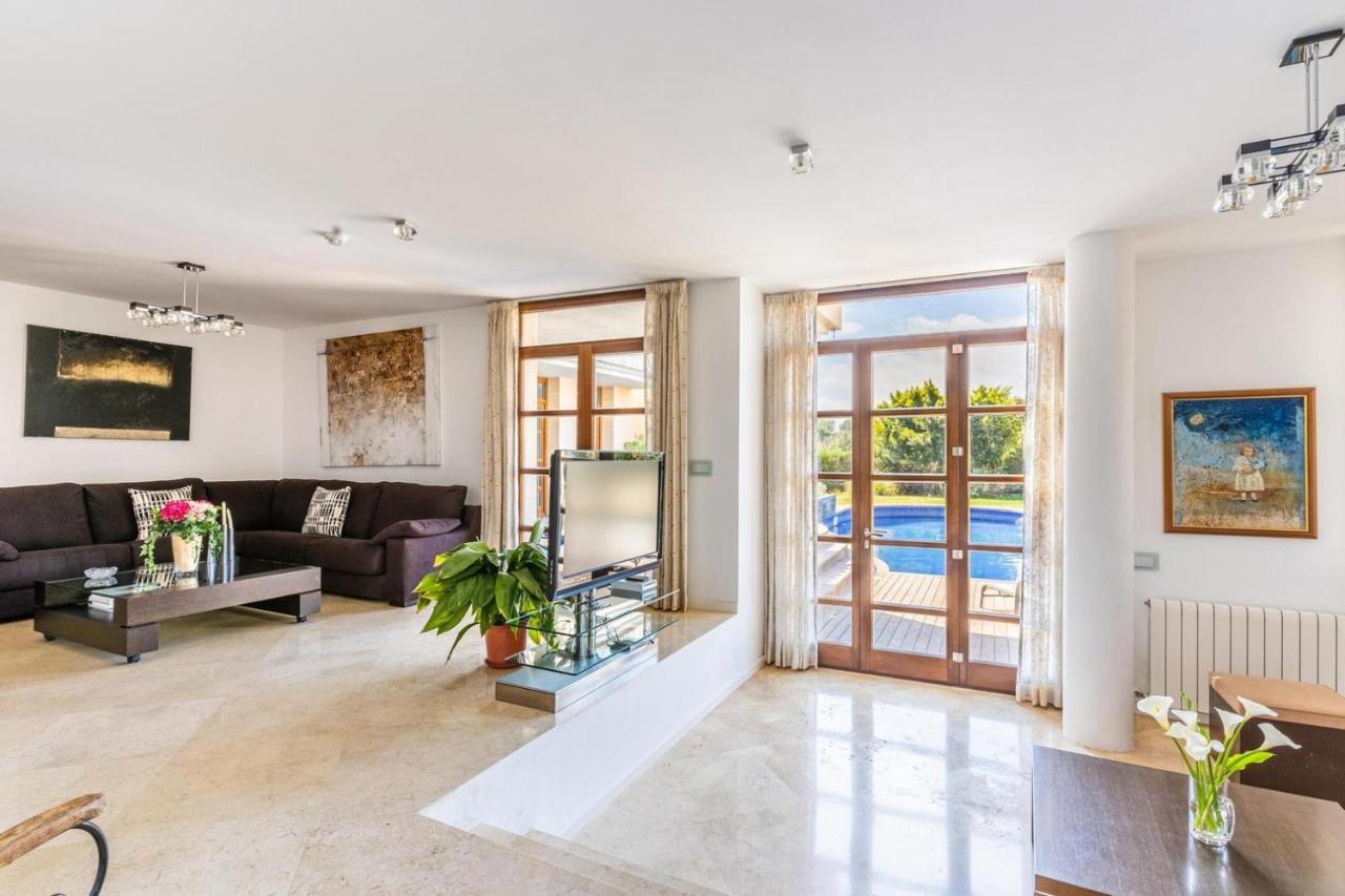 Villa de lujo con piscina, jacuzzi, jardín y terraza Marratxí Exterior foto