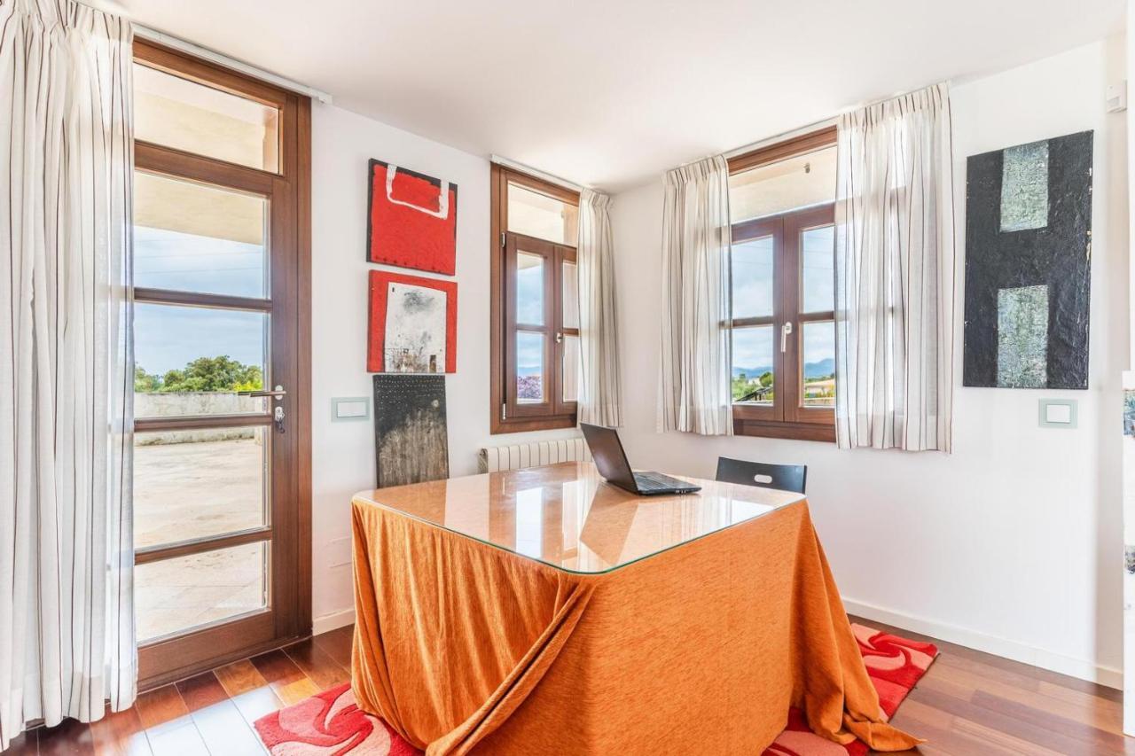 Villa de lujo con piscina, jacuzzi, jardín y terraza Marratxí Exterior foto