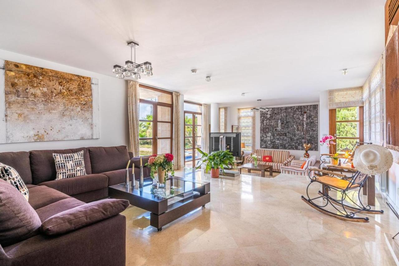 Villa de lujo con piscina, jacuzzi, jardín y terraza Marratxí Exterior foto