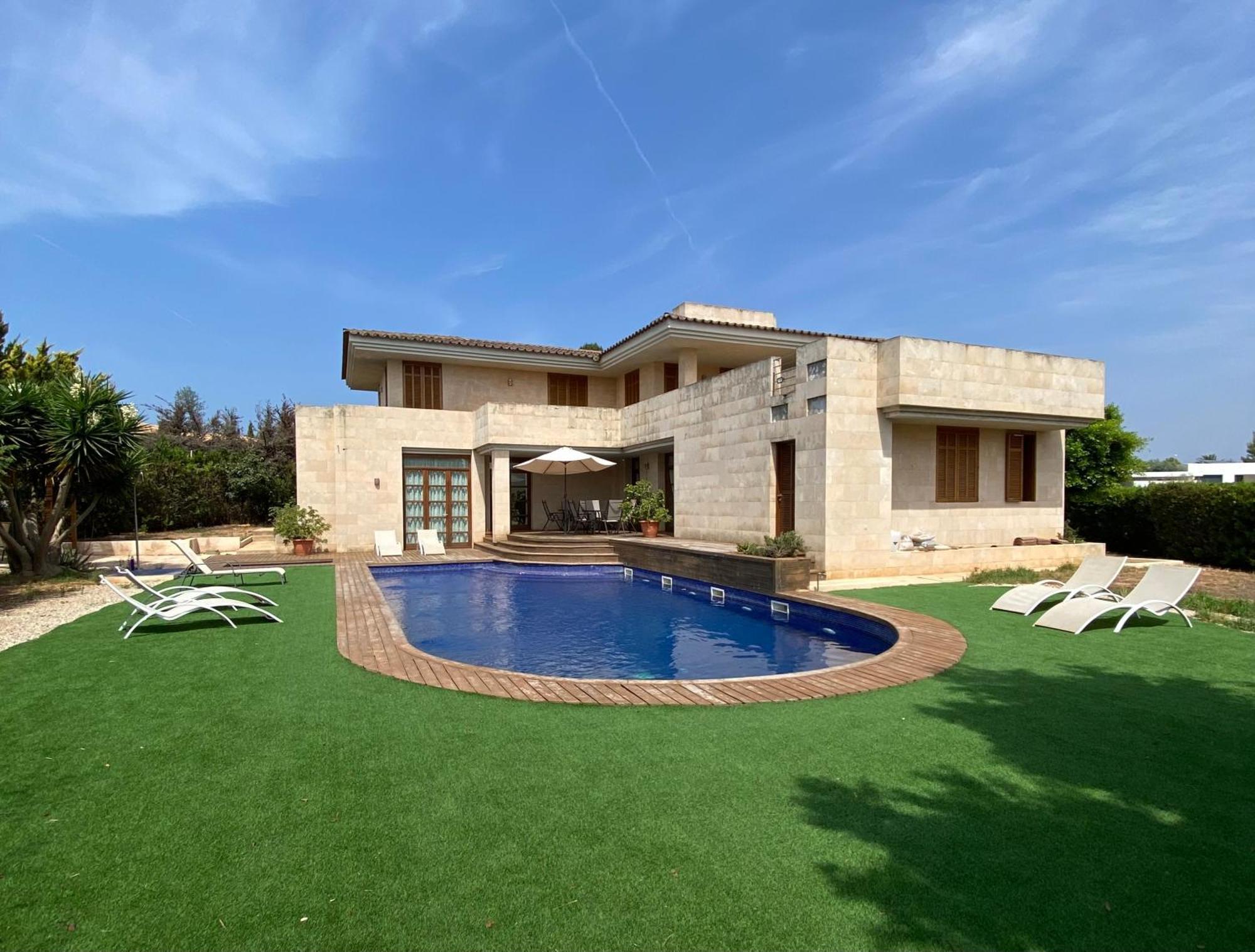 Villa de lujo con piscina, jacuzzi, jardín y terraza Marratxí Exterior foto